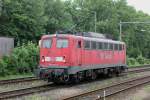 140 838-4 durchfhrt den Hauptbahnhof von Osnabrck in Richtung Rangierbahnhof.