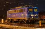 140 037-1 PRESS (140 831-9) stand in Stendal und wartete dort auf ihren nchsten Einsatz. 04.01.2013