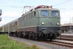 E 40 128  04.05.2015 im Bahnhof von Lichtenfels