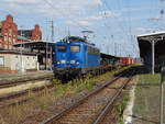 Am 18.08.2018 kam 140 037(140 831)kam mit ihrem Containerzug aus Richtung Magdeburg nach Stendal und fuhr weiter in Richtung Uelzen.