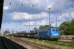 Am 15 .05.2014 fuhr die 140 037-1 durch Stendal kann von Magdeburg und  fuhr nach Hannover .
