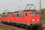 RBH 163 (140 815)+RBH 162 (140 789) am 22.8.13 als Lz in Düsseldorf-Rath.