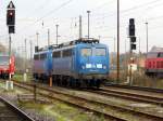 Am 09.11.2014 waren die 140 041-5 und die 140 042-4 von der Press in Stendal abgestellt . 