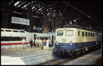 141405 am 14.9.1991 um  13.45 Uhr in der Halle des Hauptbahnhof Frankfurt am Main.