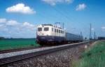 141 051  bei Augsburg - Hochzoll  08.07.89