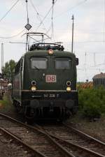 141 228 am 16.05.10 in Darmstadt Kranichstein zur Feier 175 Jahre Deutsche Eisenbahn.