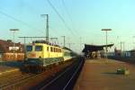 141 245 mit RB 98327 (Paderborn–Rheine) am 29.03.1999 in Rheine