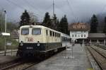 141 239 mit RB 15118 nach Murnau im Bf.