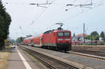 143 910 mit RB75 @ Darmstadt - Kranichstein am 22.06.2017