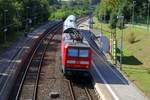 Nachschuss auf 143 903 der S-Bahn Mitteldeutschland (DB Regio Südost) als S 37727 (S7) von Halle-Nietleben nach Halle(Saale)Hbf Gl.