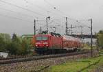 DB 143 829-0 mit der RB 16394 von Erfurt Hbf nach Sömmerda, am 09.10.2015 in Erfurt Ost.