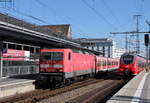 143 336-6 mit einer S2 nach Roth in Nürnberg Hbf 11.10.18