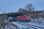 Nachschuss auf 143 263 welche ihre RB27 durch Grevenbroich Richtung Mönchengladbach schiebt.

Grevenbroich 01.02.2019