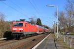 143 135 mit der RB 15261 (Limburg(Lahn)-Frankfurt(Main)Hbf) in Lindenholzhausen 29.3.21