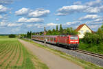 143 288 als S2 (Altdorf - Roth) bei Winkelhaid, 02.06.2020