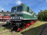 143 841-5 beim Sommerfest des TEV Weimar, 30.07.2023