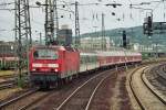 Hagen Hbf 01.07.2007 (143 188-1 mit der Ruhr-Sieg-Bahn nach Siegen)