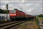 143 234, Die  Stammlok  auf der RSS, bringt bei Hohenlimburg die RB 91 (39171)  RUHR-SIEG-BAHN , von Hagen nach Siegen.