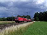 12.07.08 143 062-8 ist mit einer RB auf dem Weg nach Bremen-Vegesack und durch fhrt grade Bremen-Mahndorf.