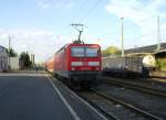 143 641-9 mit RE 38570 am 21.10.2008 im Bahnhof Guben
