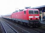 143 868-8 mir einer RB in Potsdam HBF nach Ruhland am 23.3.05