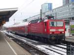 143 050- imFreiburger Hbf am 01.03.2006.