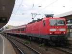 143 067-7 mit RB 20462 Nrnberg Hauptbahnhof-Lichtenfels auf Nrnberg Hauptbahnhof am 14-8-2005.