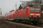 143 168 mit der RB27 nach Koblenz Hbf am 12.3.11 in Bonn-Oberkassel