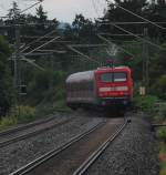 Die 143 150 schob am 22.06.2011 ihre RB nach Bamberg.