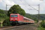 143 091-7 mit der RB 19282 (Ulm Hbf-Geislingen(Steige)) bei Amstetten 28.7.11 