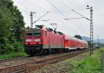 143 194-9, RB 27 nach Mnchengladbach, in Bonn-Beuel 26.07.2011