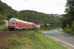 143 009 fuhr am 27.08.11 durch Linz-Kasbach