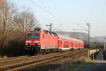 DB 143 906-6 als RB27 nach Mnchengladbach am 31.1.2012 in Beuel