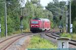 143 047-9 bei der Einfahrt in Zwickau Plbitz.28.07.2012