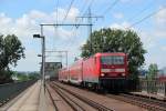 143 238 mit der RB 75 in Mainz Nord am 03.07.2012