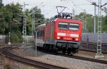 S 39614 (S2 Altdorf - Roth) fhrt am 05.10.2012 in den Bahnhof Schwabach ein.