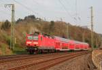 143 216-0 am RB27 bei Linz(Rhein) am 22.04.2013