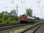 143 072-7 mit RE 17686 von Leipzig/Hbf nach Magdeburg in Dessau am 10.5.2013