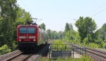 143 047-9 mit der RB 17219 nach Dresden Hbf bei der Einfahrt in den Hp Zwickau Plbitz.