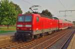 143 930-6 in Rheydt mit RB 27 am 29.8.2013