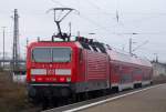 143 139  01.12.2013 Bahnhof Nordhausen.