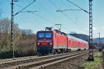 143 647 RB27 nach Rommerskirchen durch Bonn-Beuel - 12.02.2014