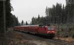 143 145-1 und 143 050-3 mit der RB 26927 (Freiburg(Brsg)Hbf-Seebrugg) bei Aha 7.12.14