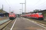 Erlangen liegt zwar an der Hauptstrecke Berlin - München, der Bahnhof wurde aber in den 20 Jahren nach der deutschen Wiedervereinigung kaum ausgebaut.