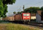 Ausblick auf Leutesdorf, hier in Form der 143 661 mit einem RB27 nach Köln Hbf am Sonntag den 2.