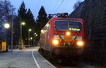 143 364-8 mit der RB 17285 (Freiburg(Brsg)Hbf-Seebrugg) in Seebrugg 1.4.16