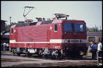 243144 in der Fahrzeugschau des BW Magdeburg am 26.8.1990.