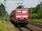 DB Regio Hessen 143 313-5 am 27.06.14 in Maintal Ost als RB55