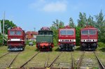 251 012-1, 254 106-8, 243 117-9 & 250 250-8 zum 21. Großen Eisenbahnfest im Bw Weimar  25 Jahre Thüringer Eisenbahnverein e.v  28.05.2016