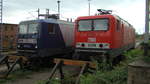 143 554 RBH & 605 MEG bei DB Regio in Halle P.